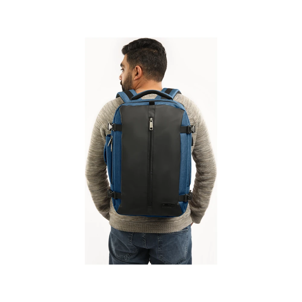 LBBTGS999-BL - LAPTOP BACK BAG TRANSFORMER - Worn