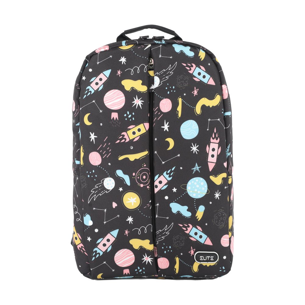 LBBSCGS234-14 - Laptop Back Bag Sparkel Colorful - Colorful Black - 2