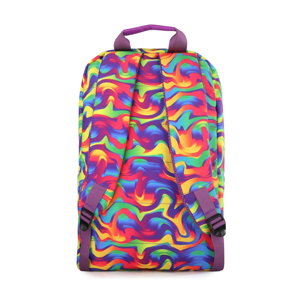 LBBSCGS234-29 - Laptop Back Bag Sparkel Colorful - Colorful Burble - 3