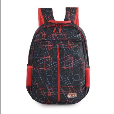 SBBRCGS229-27 ELITE Rider Backpack 2026 - Colorful Red