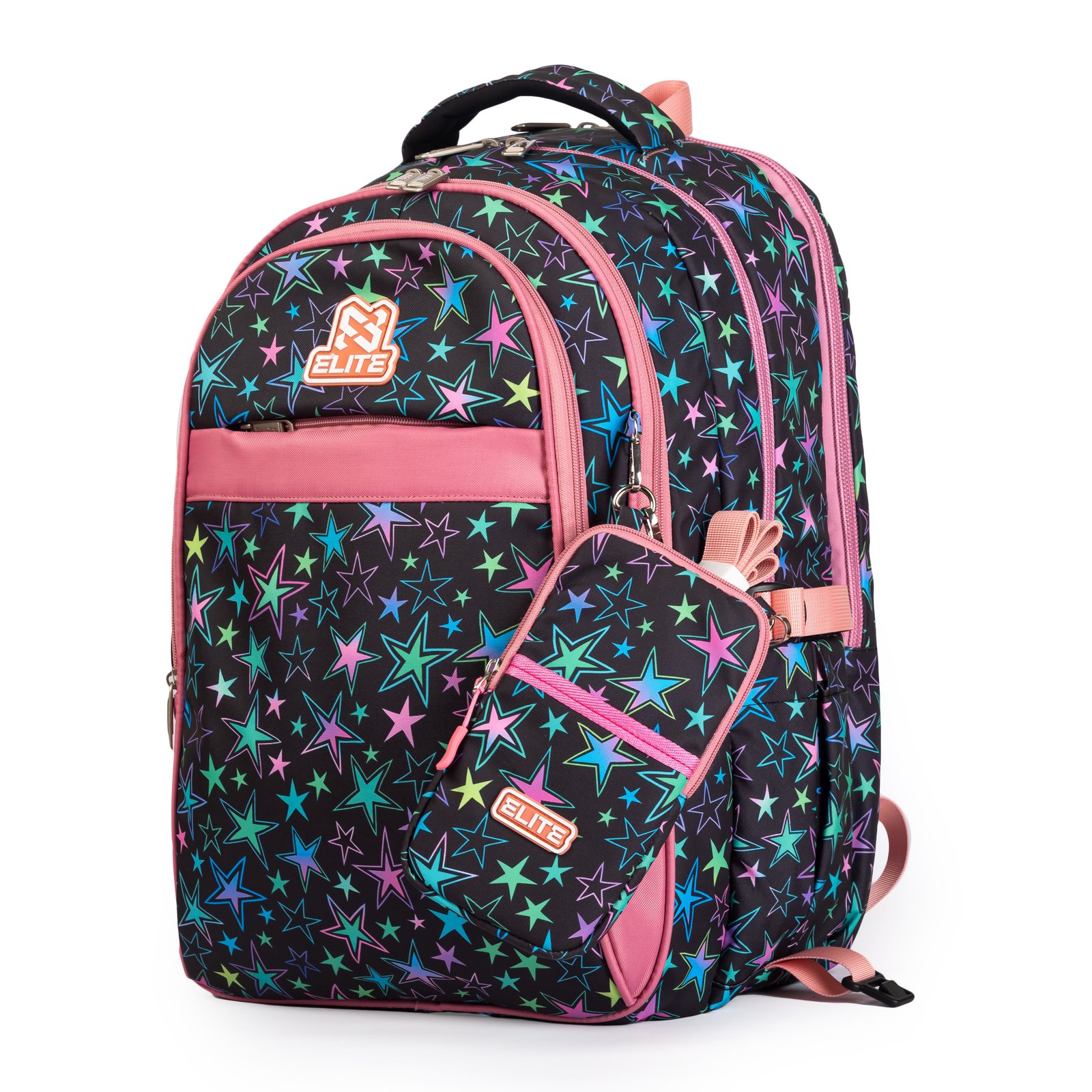 ELITE Violet Backpack 2026 - Colorful Rose
