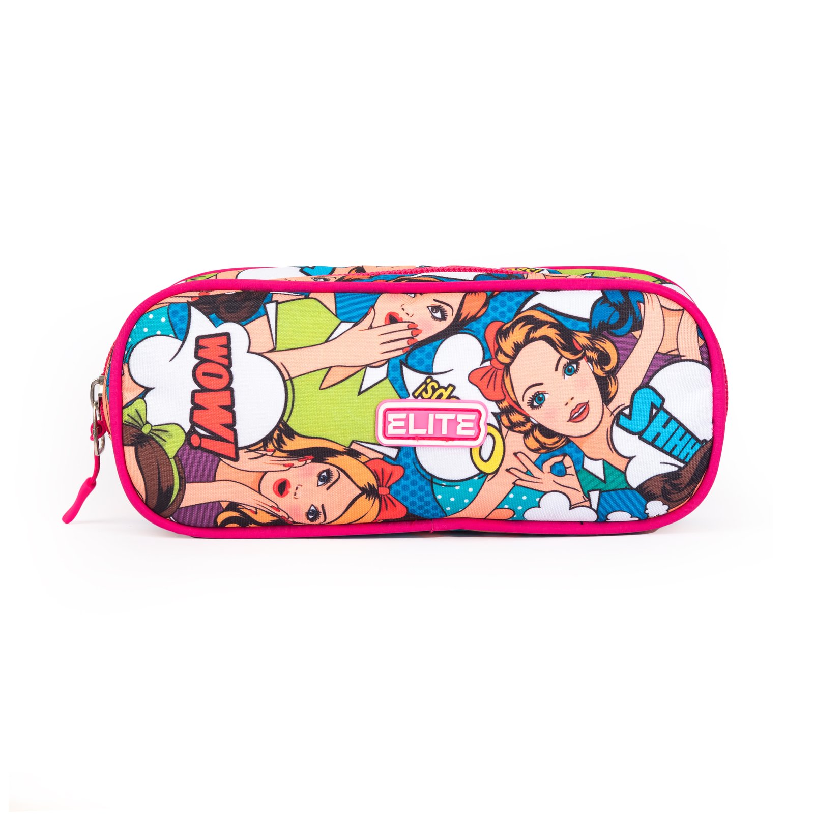 ELITE Daisy Pencil Case 2026 - Colorful Pink