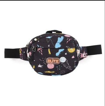ELITE Majestic Waist Bag 2026 - Colorful Black (14)