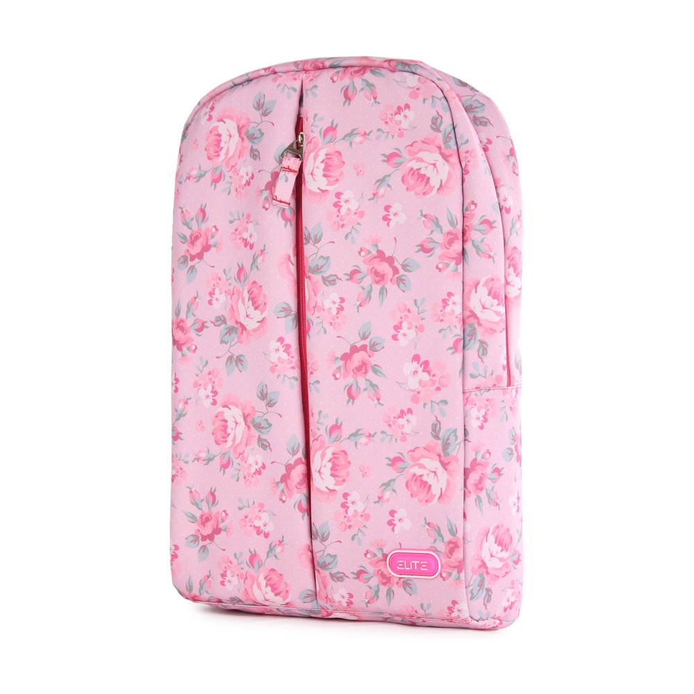 LBBSCGS234-34 - Laptop Back Bag Sparkel Colorful - Colorful Pink Floral - 1
