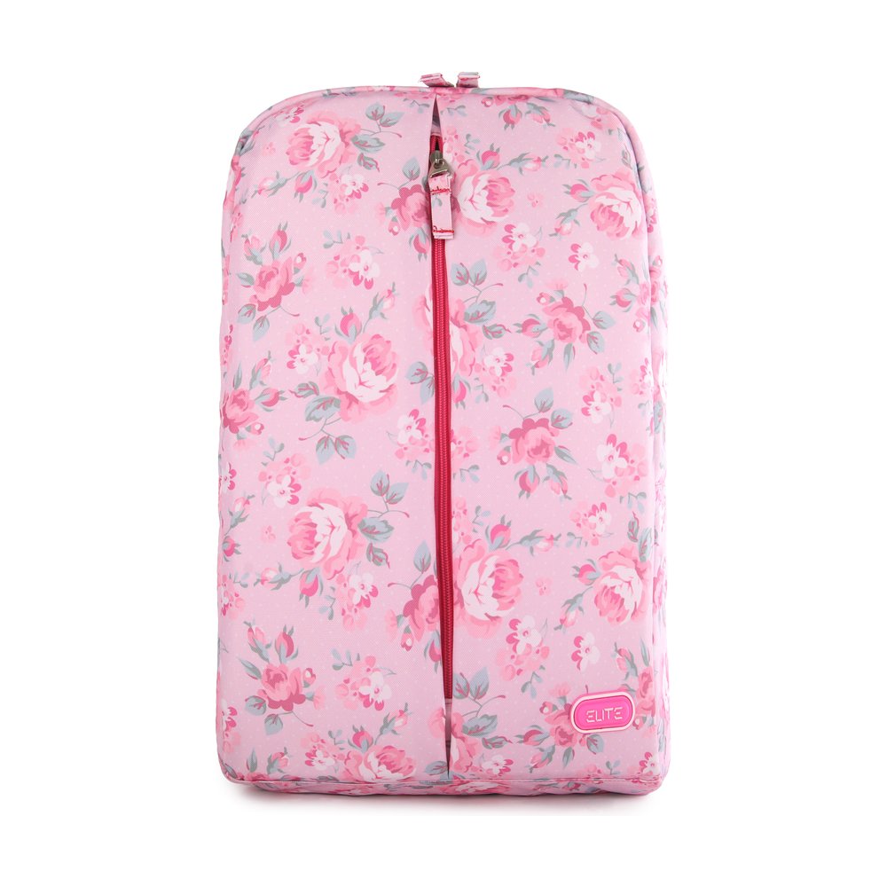 LBBSCGS234-34 - Laptop Back Bag Sparkel Colorful - Colorful Pink Floral - 2