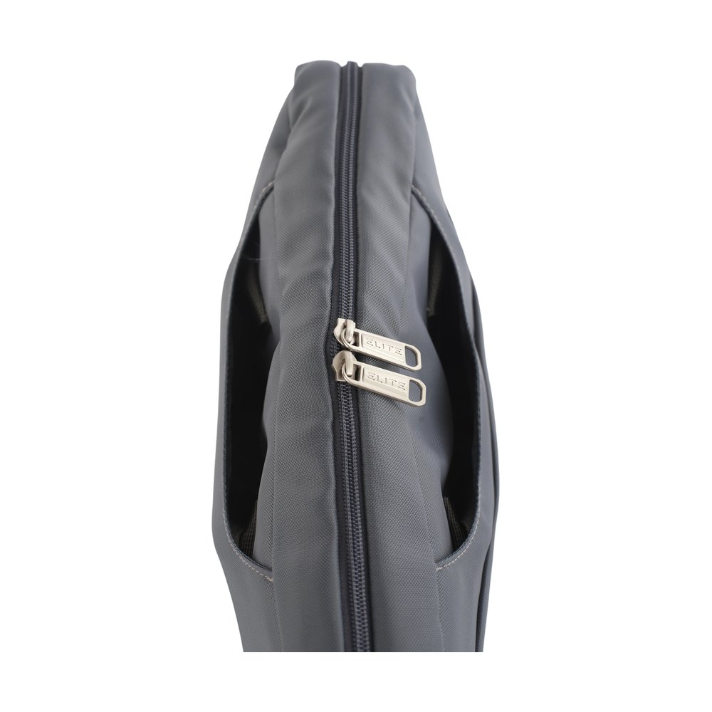 LBCSGS114-GR - Laptop Bag Cross Swift - Zipper Detail